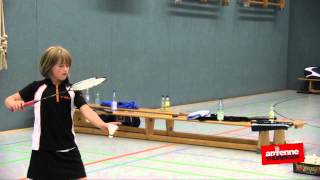 Ostis OlympiaCheck Heute Badminton [upl. by Acitel]