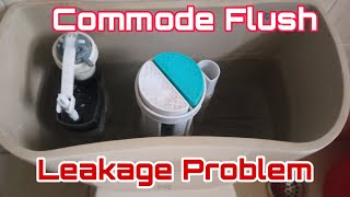 Commode Flush Tank Leakage How To Repair Wc Cistern Water PresherSupport me on gpay8057248896 [upl. by Dich30]