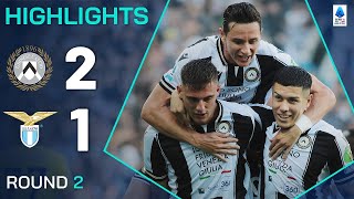 UdineseLazio 21 Gli Highlights Serie A 202425 udinese vs lazio highlights [upl. by Aigil620]