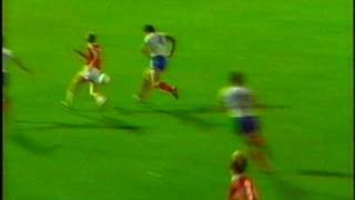 Danmark  Frankring 1983 Denmark vs France Venskabskamp [upl. by Rasla]