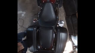 2018 Sport Glide FLSB tapered mini footboard installation [upl. by Acired]