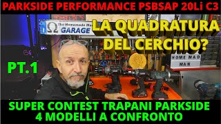 TRAPANO AVVITATORE A PERCUSSIONE PARKSIDE PERFORMANCE PSBSAP 20LI C3 64Nm IL MIGLIOR PARKSIDE O NO [upl. by Ansilma]