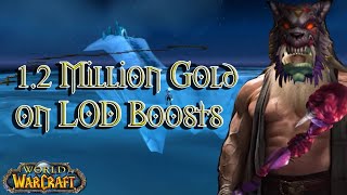 Spending 12 Million Gold on LOD Boosts  Icecrown Warmane  WoW [upl. by Etaner]