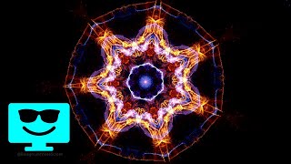 Kaleidoscope Screensaver 4K  12 Hours No Sound Background [upl. by Strep]