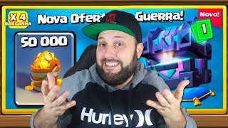 GANHEI LENDÁRIA NA quotNOVA OFERTA ESPECIALquot DE GUERRA DO CLASH ROYALE  BRUNO CLASH [upl. by Humpage]