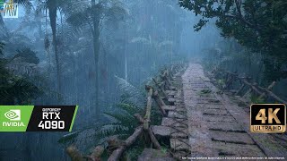 4K Virtual Forest Walk  Unreal Engine 5 Ultra Realistic Jungle Forest Demo looks Insane RTX4090 [upl. by Aseret]