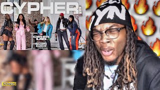 DELI Reacts to AllWomen Cypher Featuring Latto Flo Milli Monaleo Maiya The Don and Mello Buckzz [upl. by Evannia]