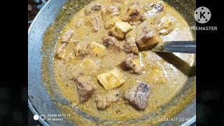 Niramish Panner Moharani নিরামিষ পনির মহারাণীNiramish Ponir recipe in bengali Ponir Moharani [upl. by Meerak]