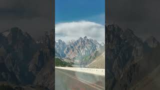 😎 karakoram highway 🛣️ mountains trending [upl. by Sualokin]