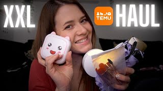 ASMR XXL TEMU EINSCHLAFHAUL 💤😴💖 [upl. by Nonnarb]