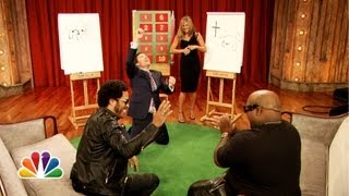 Pictionary with Jennifer Aniston Lenny Kravitz and CeeLo Green Part 2 [upl. by Samuel]