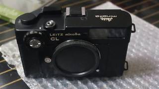 LEITZ minolta CL シャッター音 [upl. by Reckford]