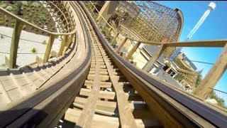 Gold Striker Roller Coaster POV California Great America [upl. by Hayes]