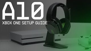 A10 Gaming Headset Xbox One Setup Guide  ASTRO Gaming [upl. by Therese]