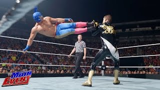 Los Matadores vs Gold amp Stardust WWE Main Event Sept 2 2014 [upl. by Adnowal930]