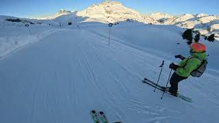 POV Ski Arlberg End of 2023  Ski Round quotRun of Famequot  Part 1 [upl. by Aciretahs56]