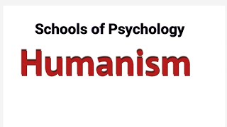 Humanism Humanistic Psychology by Maslow [upl. by Delwin121]