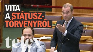 Az egyik oldal gonosz a másik meg Gyurcsány – ilyen volt a státusztörvény vitája [upl. by Dnalyr]