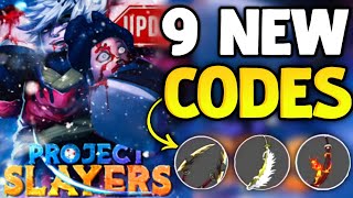 NEW ⚠️ PROJECT SLAYERS CODES 2024  ROBLOX PROJECT SLAYERS CODES  CODES FOR PROJECT SLAYERS [upl. by Crudden]