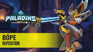 Bópe KINESSA PALADINS PRO COMPETITIVE GAMEPLAY l REPOSITION [upl. by Eseela]