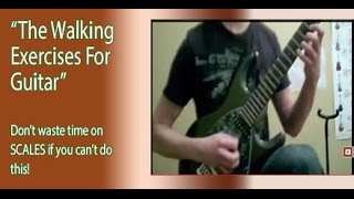 Beginner Guitar Exercises quotThe Walking Exercisesquot from quotThe Principles Of Correct Practicequot [upl. by Areta]