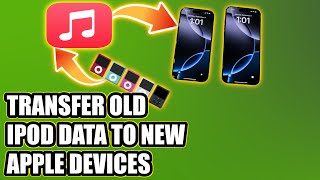 How To Transfer MusicDATA From Your OLD IPOD To New Apple Devices Iphone IPAD amp Apple Music [upl. by Fiorenza]