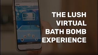 LUSH Virtual Bathroom WebXR Experience [upl. by Aimar]