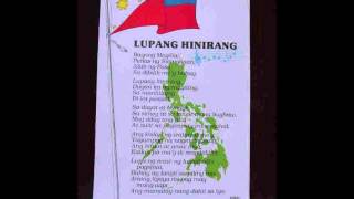 LUPANG HINIRANG KEY OF G  The Philippine National Anthem [upl. by Joly]