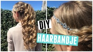 DIY Gala Haarbandje met LINDA HARMSEN ♥ MADEBYNoelle [upl. by Anilyx52]