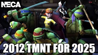 NECA TMNT  SDCC 2024 2012 Teenage Mutant Ninja Turtles and MY WISH LIST [upl. by Amalia479]