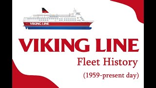 Viking Line fleet history 1959present day [upl. by Badger]