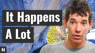 Alex Honnold on Closest Call When Free Soloing [upl. by Prosperus580]