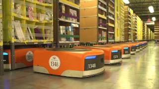 Amazon warehouse robots [upl. by Sanford27]