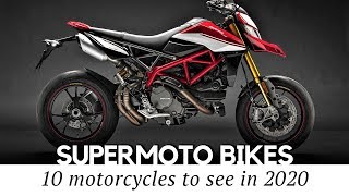 Top 10 Supermoto Bikes for Streets and Track Production Motards of 2020 [upl. by Nereen680]