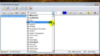 Rich Mood Editor for Skype [upl. by Nylirak]