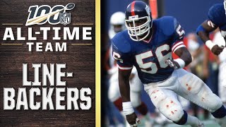 100 AllTime Team Linebackers  NFL 100 [upl. by Ruffin711]