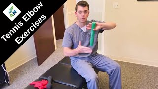 Rehab for Tennis Elbow  Theraband Flexbar [upl. by Drannel]