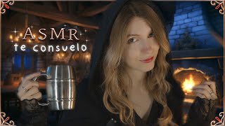 ASMR misteriosa DAMA te CONSUELA en una TABERNA ❤️【Fantasía Medieval】🏰 [upl. by Betsey]