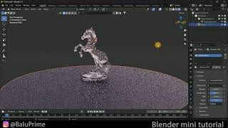 How to add glass shader on objects  Blender short tutorial [upl. by Frieder]