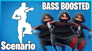 Scenario IKONIK Skin Emote BASS BOOSTED [upl. by Ainesy]