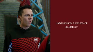 hawk season 3 scenepack  4k 60fps with CC mega link [upl. by Mela]