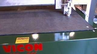 Vicon ViStream Waterjet Liner Cutting Table [upl. by Syman810]