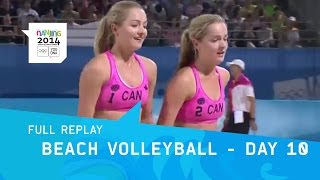 Beach Volleyball  Womens Bronze amp Gold Medal  Full Replay  Nanjing 2014 Youth Olympic Games [upl. by Eytak]