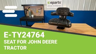 Review Seat for John Deere 2040 Tractor  epartsshop [upl. by Kelvin85]