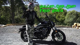 Kawasaki Vulcan S 650 Review VulcanCamMan First Video [upl. by Andee]