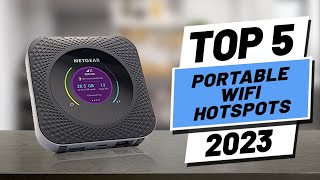 Top 5 BEST Portable Wifi Hotspots of 2023 [upl. by Wahlstrom317]