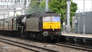 47812 amp 44871 on The Royal Duchy ECS 270724 [upl. by Ayrolg]