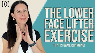 The Lower Face Lifter Exercise That Is Game Changing [upl. by Boleyn]