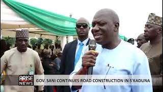 Gov Uba Sani continues with Road Construction in Southern kaduna in his quest for Rural Development [upl. by Aseiram]