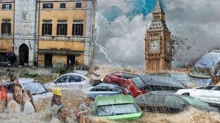 United kingdom goes underwater Severe Flooding destroys London England [upl. by Darla]